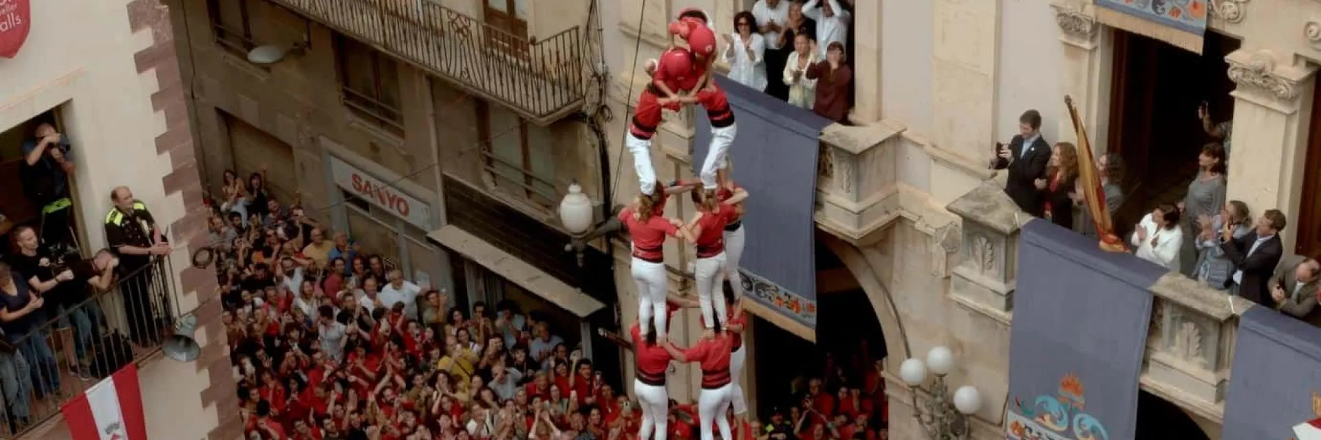 "Castells" torre humana