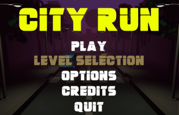 Clip de inicio videojuego City Run