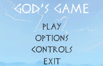 Clip de inicio videojuego God's Game