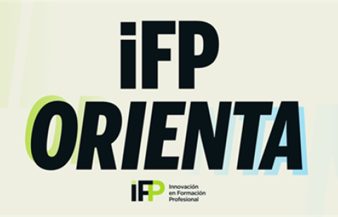 Un banner en el que aparecen las palabras IFP orientaday