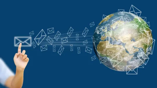 Representación de envío de emails