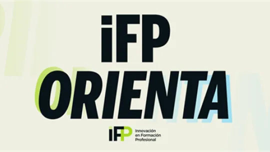 Un banner en el que aparecen las palabras IFP orientaday