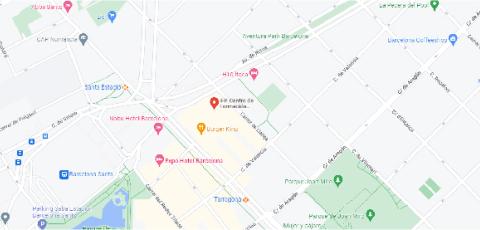 Mapa Barcelona-Sants