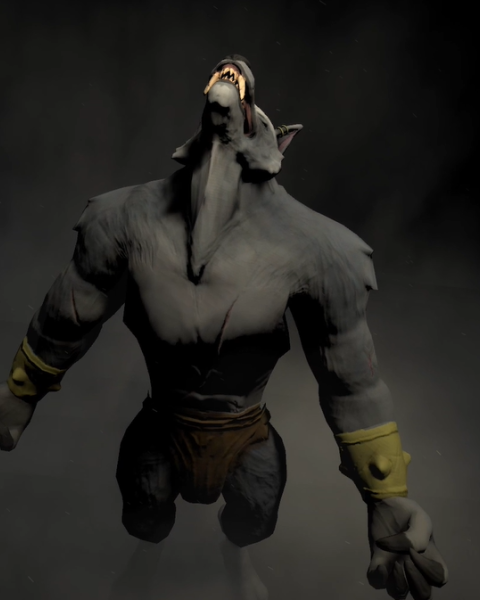 Fragmento de la animación "LOBO"