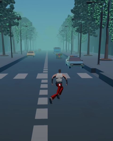Clip del videojuego City Run