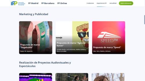 Proyectos de Alumnos - Nueva web